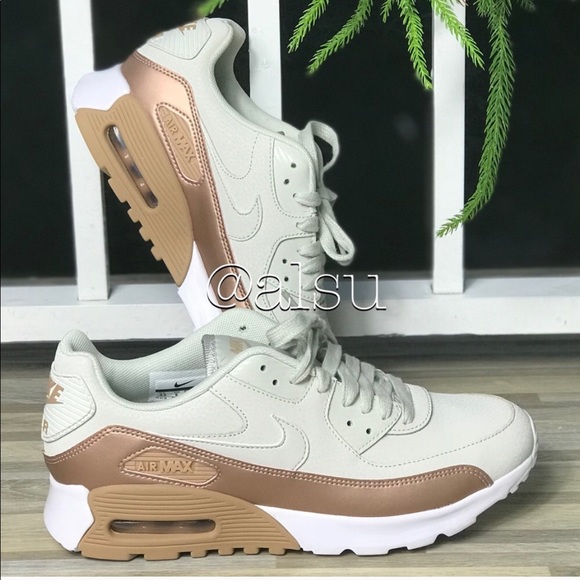 NWT Nike Air Max 90 Ultra SE Light Bone WMNS - Picture 6 of 8